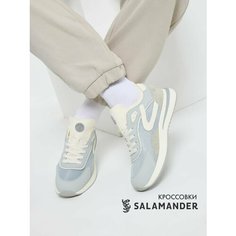 Кроссовки Salamander Весна-лето 2025, полнота 4 (RU)/ на узкую и среднюю стопу, размер 37, голубой