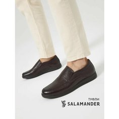 Туфли Salamander, размер 45, темно-коричневый