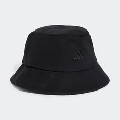 Панама adidas 3-Stripes Bucket Hat для мужчин, размер OSFM, черный