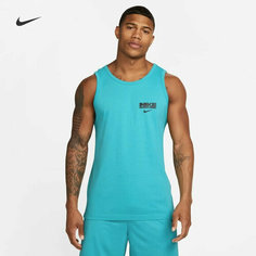 Майка спортивная NIKE, размер XL, blue