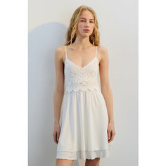 Платье Befree Woman Mix&Match, размер L, белый