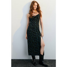 Платье Befree Woman Mix&Match, размер S, черный принт