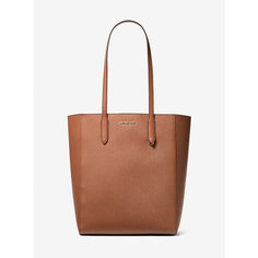 Сумка тоут MICHAEL KORS, фактура зернистая, коричневый