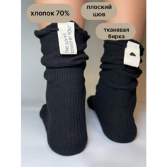 Носки , размер 36-39, черный Нет бренда