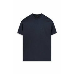 Футболка EMPORIO ARMANI, размер M, темно-синий