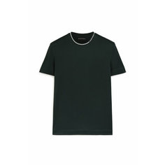 Футболка EMPORIO ARMANI, размер S, зелёный