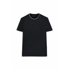 Футболка EMPORIO ARMANI, размер S, темно-синий