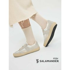 Кеды Salamander Весна-лето 2025, полнота 4 (RU)/ на узкую и среднюю стопу, размер 37, белый