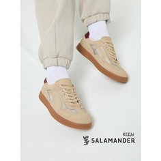 Кеды Salamander Весна-лето 2025, полнота 4 (RU)/ на узкую и среднюю стопу, размер 35, бежевый