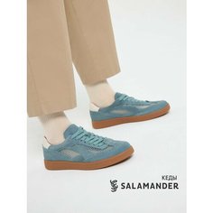Кеды Salamander Весна-лето 2025, полнота 4 (RU)/ на узкую и среднюю стопу, размер 38, голубой