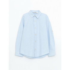 Рубашка LC Waikiki, размер 5-6 лет, light blue