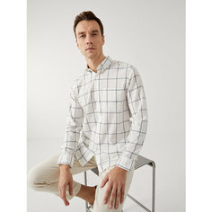 Рубашка LC Waikiki, размер XL, white checked