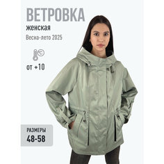 Куртка , размер 48, зелёный Yong Feng Classic Fashion