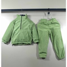 Костюм спортивный H&T Collection, размер 34, зелeный