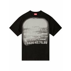 Футболка DIESEL T-Boxt, размер XL, черный