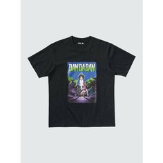 Футболка Uniqlo DANDADAN / Дандадан, 1 шт., размер S, черный 46