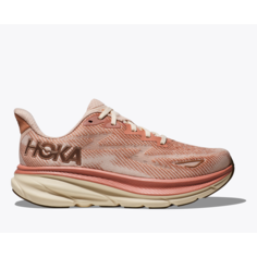 Кроссовки HOKA ONE ONE Clifton 9, размер 7,5 US, розовый/бежевый