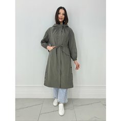 Плащ Karmelstyle весна, размер 46, хаки