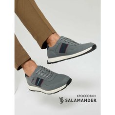 Кроссовки Salamander Весна-лето 2025, полнота 6 (RU)/ на среднюю стопу, размер 40, синий/серый