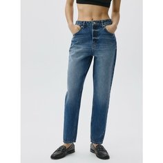 Джинсы мом Sela 404 Mom Fit, размер XS INT, индиго