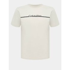 Футболка CALVIN KLEIN, размер XXL, бежевый