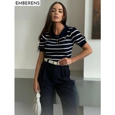 Джемпер EMBERENS, размер S, , темно-синий, темно-синий