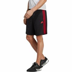 Шорты спортивные adidas Train Essentials Pique 3-Stripes Training Shorts, размер XXL INT, черный