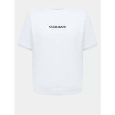 Джемпер GUESS, размер XL, , белый