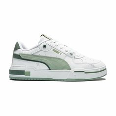 Кеды PUMA Весна-лето 2025, размер 4, белый-зеленый