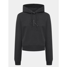 Худи Calvin Klein Jeans, размер L, , темно-серый
