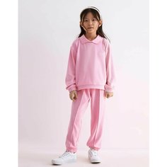 Брюки спортивные Gloria Jeans, размер 12-18мес/86, розовый