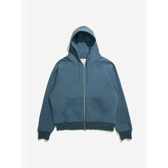 Худи Adsum WAFFLE FULL ZIP HOODIE, размер L, , синий