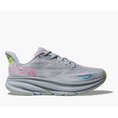 Кроссовки HOKA ONE ONE Clifton 9, размер 6,5 US, серый/розовый