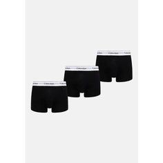 Трусы CALVIN KLEIN, комплект из 3 шт., размер L, черный