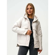 Куртка RM shopping, размер 58-60, кремовый