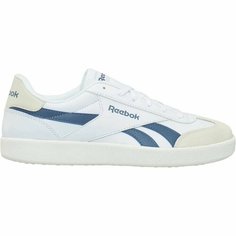 Кеды Reebok Smash Edge, полнота F, размер 8 US, белый/голубой/бежевый