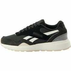 Кроссовки Reebok GL1100, полнота F, размер 11 US, черный/бежевый/серый