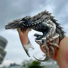 Кольцо, безразмерное, серебро Нет бренда