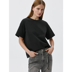 Футболка Sela KATE OVERSIZE FIT, размер M INT, черный