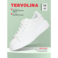 Кеды TERVOLINA, полнота 6 (RU)/ на среднюю стопу, размер 41, белый