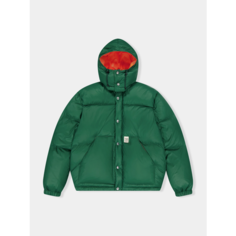 Пуховик YESEYESEE Hooded Down Jacket, размер XL, зелёный
