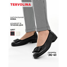Туфли лодочки TERVOLINA, размер 38, черный