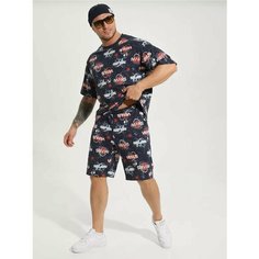 Костюм спортивный LOVETEX.STORE Базовая коллекция, размер 60-62, мультиколор