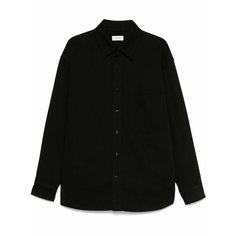 Рубашка LEMAIRE, размер 52 FR, черный