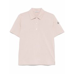 Поло Moncler, размер L, рoзовый