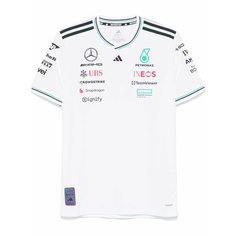 Футболка adidas, размер S, белый