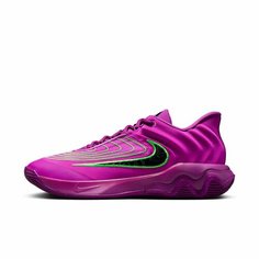 Кроссовки NIKE Giannis Immortality 4, полнота F, размер 7 US, фиолетовый