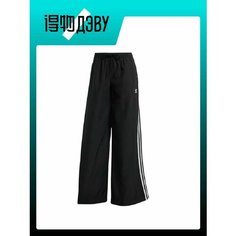 Брюки adidas, размер M, black