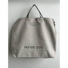 Сумка шоппер , светло-серый Нет бренда