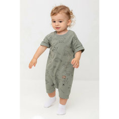 Песочник crockid КР 6499/зеленый чай,динозавры к552, размер 52/80, зеленый